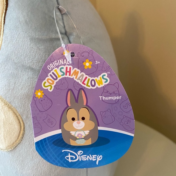 NWT 10” Disney Thumper Easter SQUISHMALLOWS - Picture 4 of 7